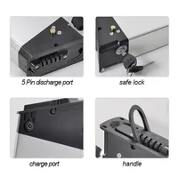 Batterie de remplacement 48V 20Ah 17Ah 52V 20Ah pour le nouveau moteur Engwe EP-2 Pro Version améliorée pour batterie de vélo MATE X DCH-009 5