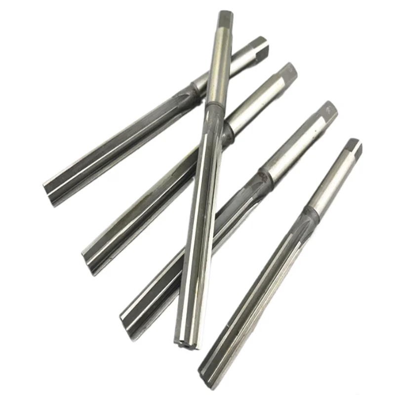 H7 American manual reamer 1/8 3/16 1/4 5/16 3/8 1/2 5/8 3/4, HSS square handle chuck reamer, used for precision cutting of holes 4