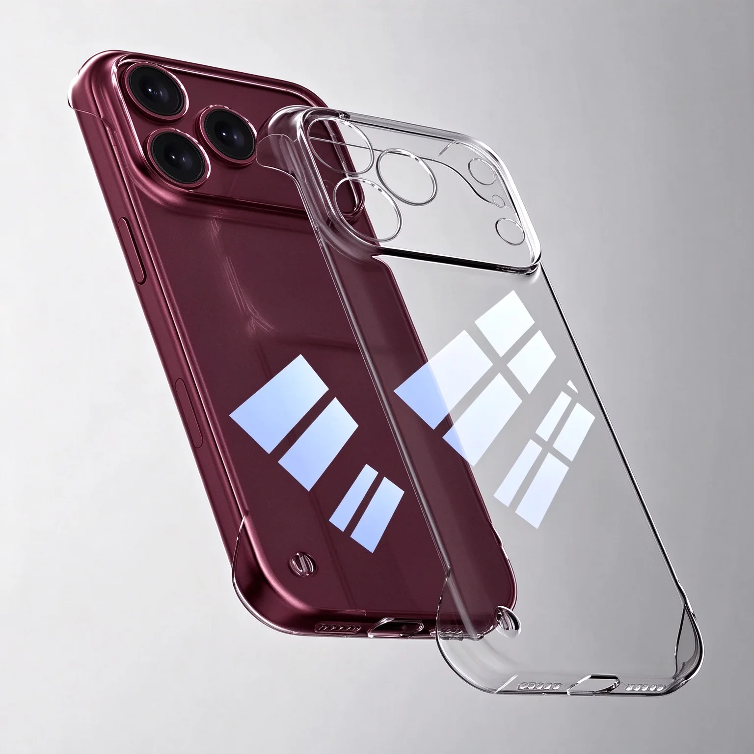 Frameless Slim Clear Transparent Plastic Hard PC Phone Case For iPhone 18 17 16 15 14 Plus 13 12 Mini 11 Pro Max 16e Air Cover
