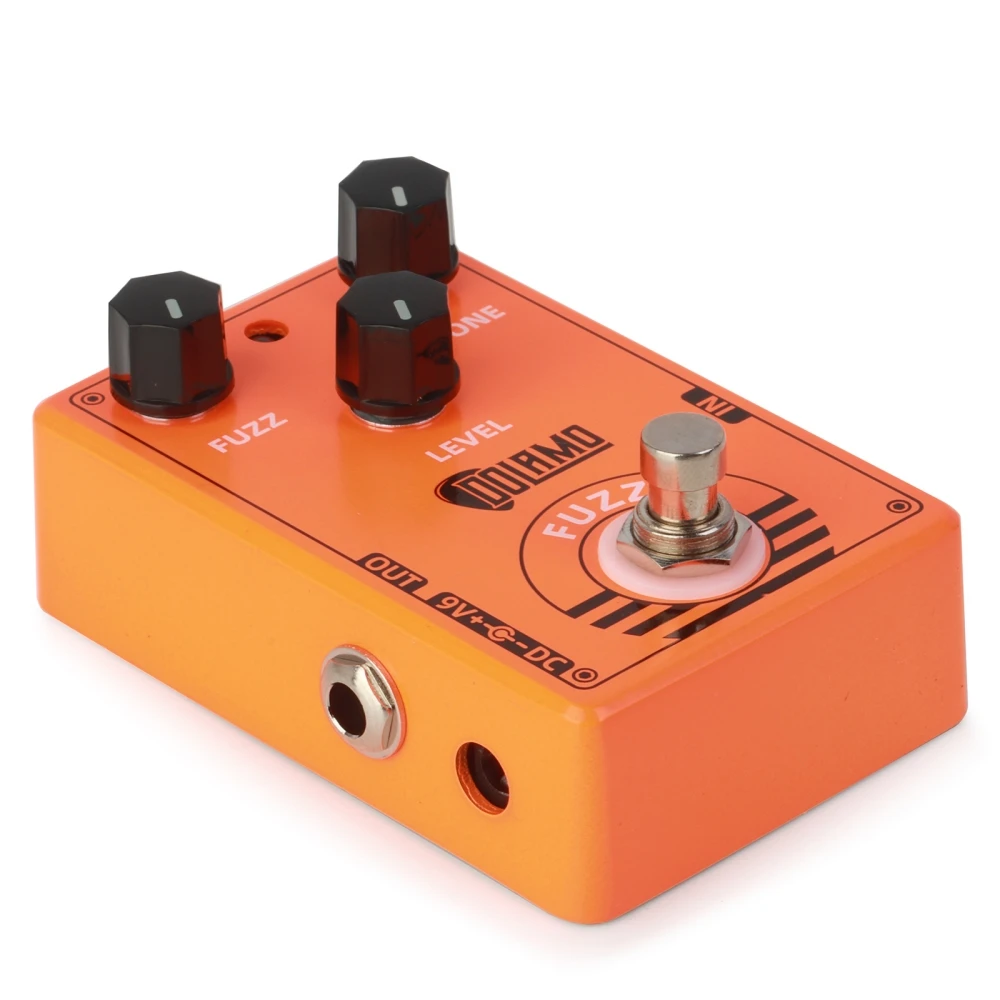 Dolamo D-2 Guitar Fuzz Effect Pedal Full Metal Shell Guitar Effect Pedal True Bypass Electric Guitar Bass Parts & Accessories – Detail 5