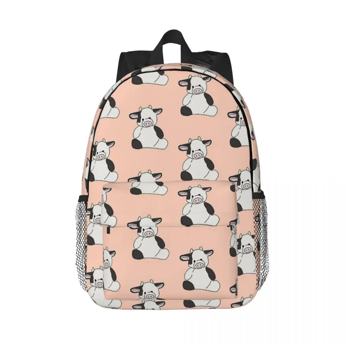 

Aesthetic Cow Plushie Backpacks Teenager Bookbag Fashion Students School Bags Laptop Rucksack Shoulder Bag Large Capacity