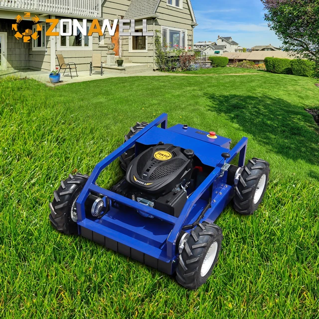 Remote control lawn mower, fully automatic climbing, home use, long battery life, long-lasting garden weed control 2