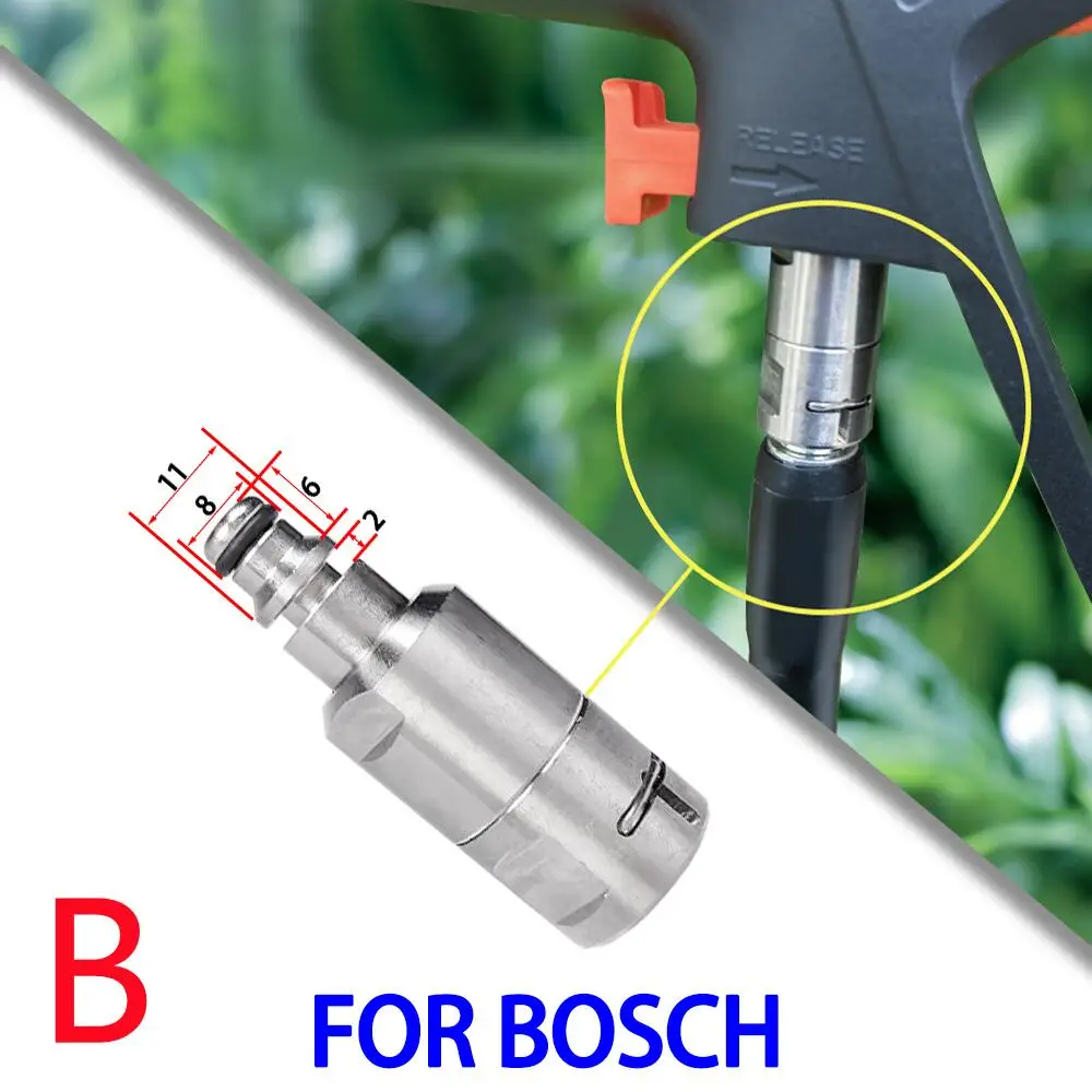 Anti-wrapping Adaptor For Wash Gun Karcher K Bort Nilfisk Bosch Aquatak STIHL 360 Degree Rotation Connector 5