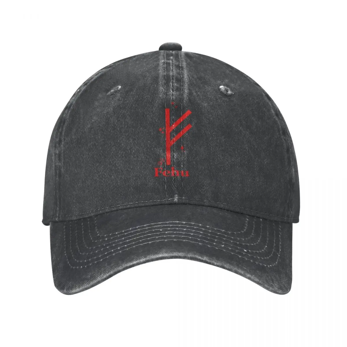 

Rune Fehu Cowboy Hat fashionable Cap For Women Men'S