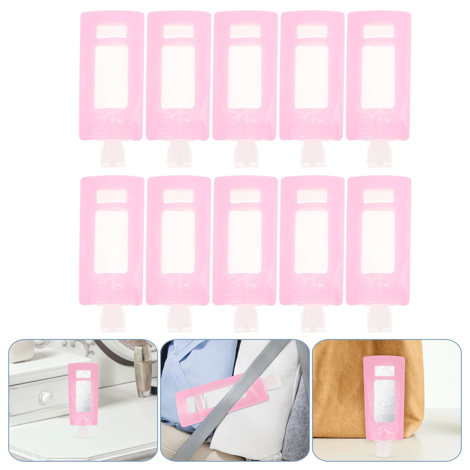 

Lotion Bag Travel Makeup Packing Bags Filling Essential Oil Packing Plastic Pp Travel Pouch Liquid