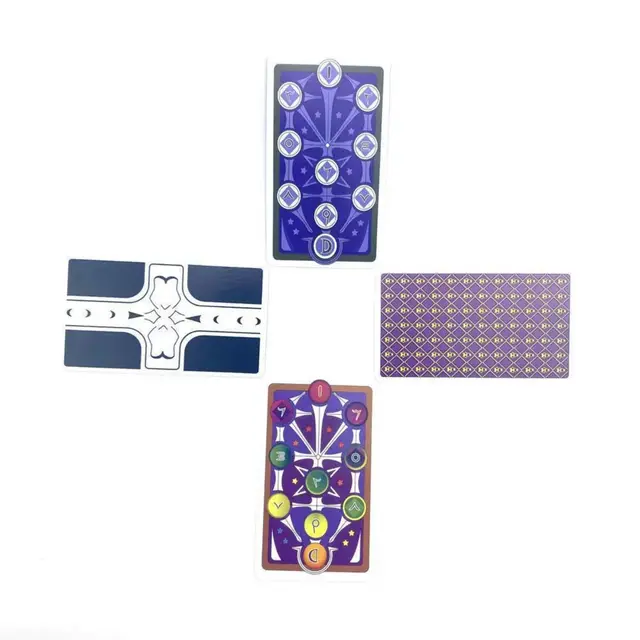 Anime JoJo Bizarre Adventure Tarot Cards Divination Deck English Versions Edition Oracle Board Playing Table Games For Party 3