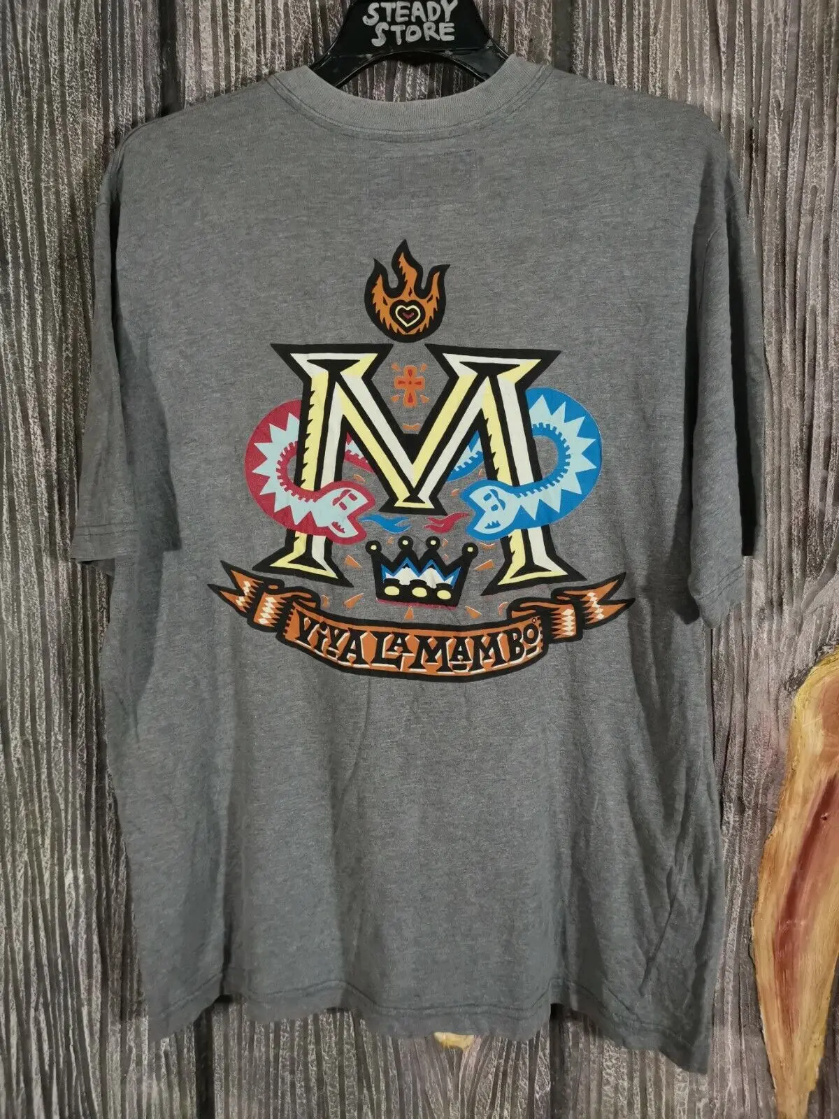 Vintage Mambo Viva La Mambo Australia Popart T Shirt M Reg Momassa Ken Done