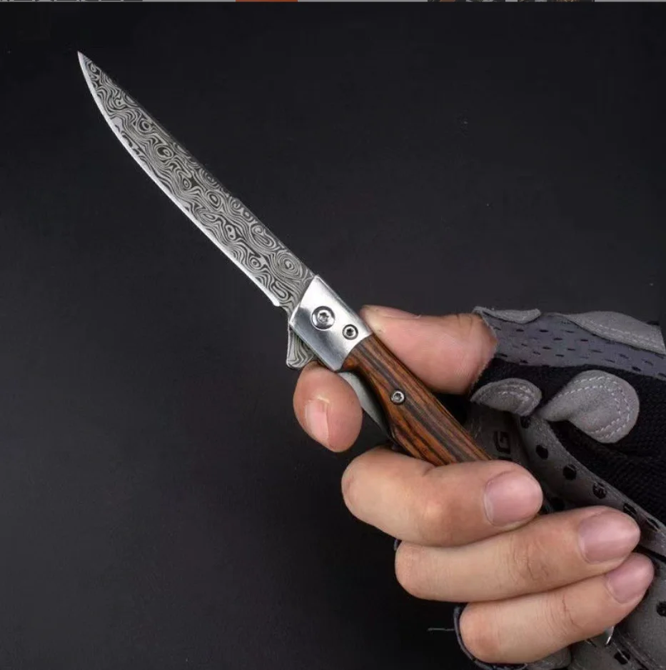 Folding Knife Stainless Steel Multi-Purpose Outdoor Camping Portable