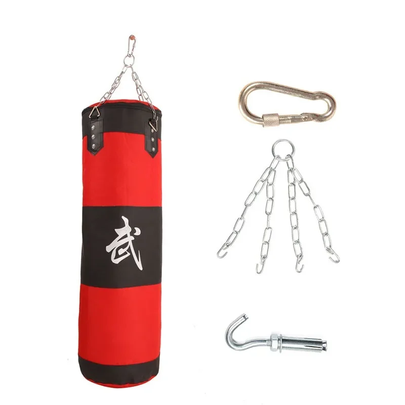 

Muay Boxing Sandbag Hook Gym Thai Empty-heavy Sturdy Punching Kick Crossfit Home For Hanging Bag Sand