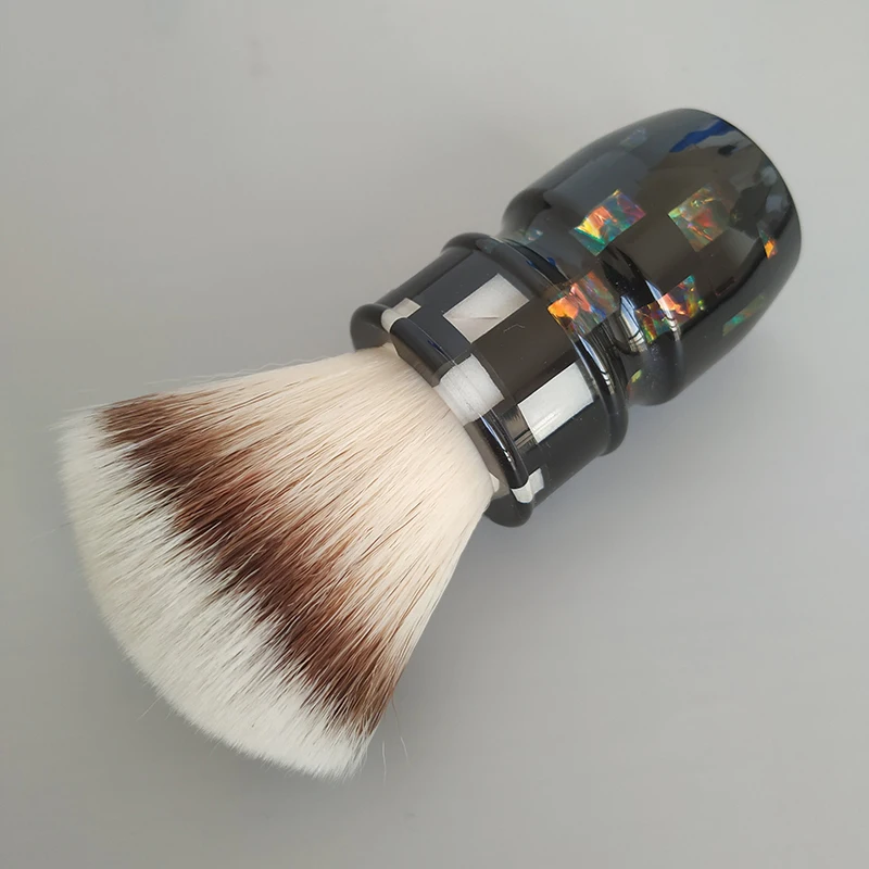 Dscosmetic KENSURFS A2S Soft synthetic hair shaving brush for man wet shaving images - 6