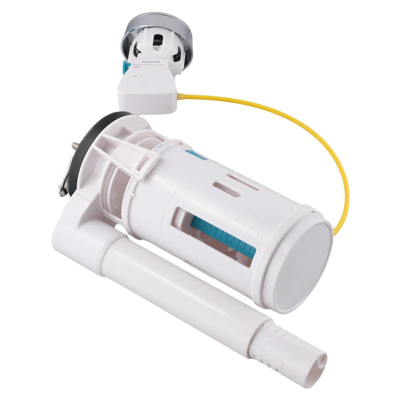 【Trending Now】 Easy Installation Toilet Repair Toilet Cistern Flush Parts Suitable For Plastic Water Wire-controlled Drain Valve.