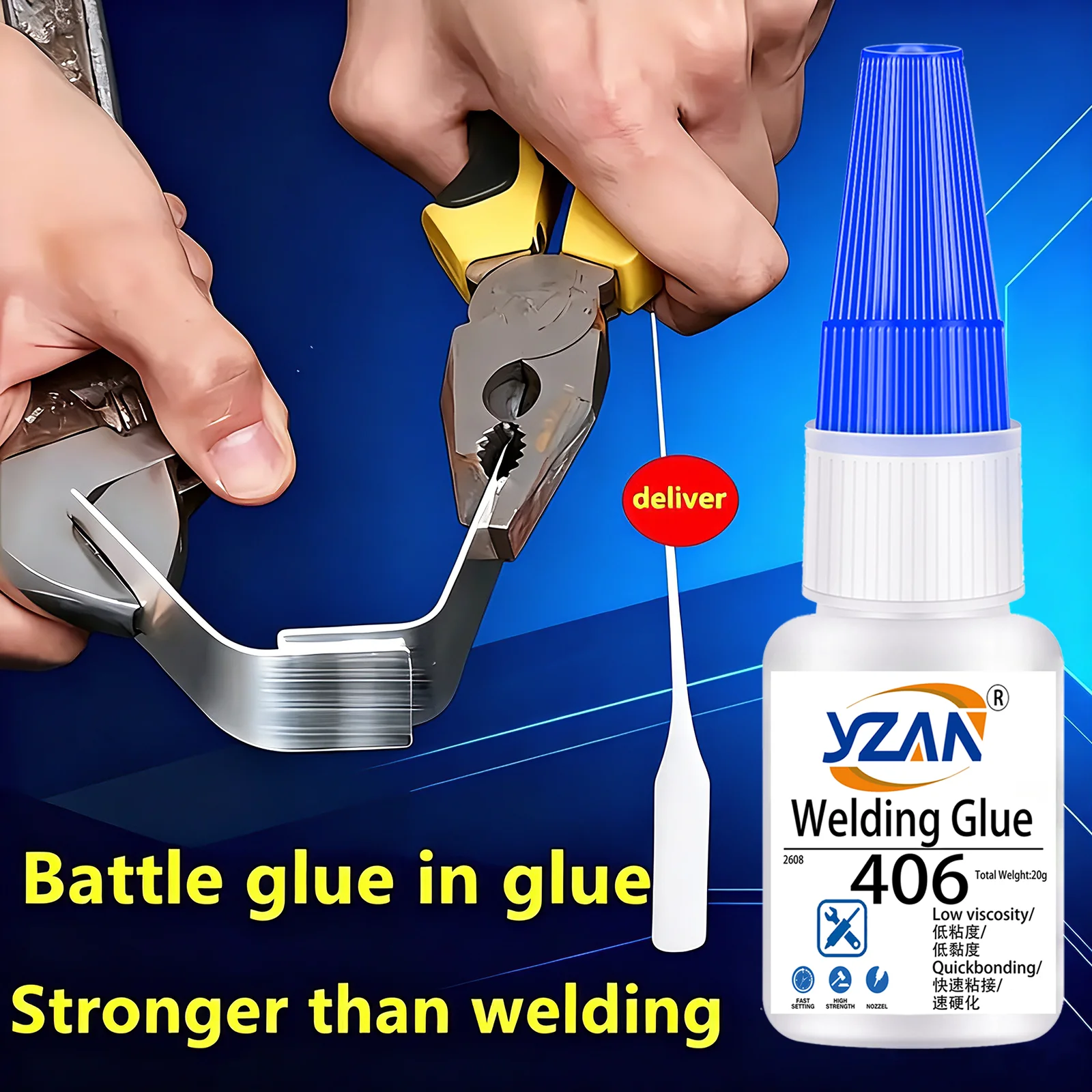 Versatile Super Strong Transparent Adhesive