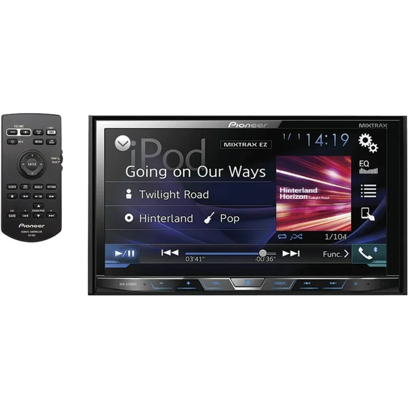 

Pioneer AVH-X490BS двойной Din Bluetooth In-DVD/CD/Am/FM Автомобильный стереоприемник с 7-дюймовым дисплеем WVGA/Sirius Xm-Ready