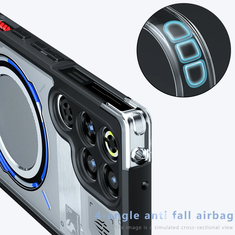 Shockproof Frosted Matte Case with Translucent Back Cover