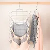 3PCS Multilayer Metal Hanger Wardrobe Organizer Storage Lingerie Hanger Suitable for Woman Camisole Bra Belt Swimsuit Underwear 3