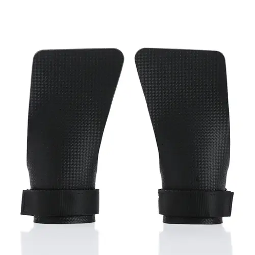A Pair of Carbon No Finger Hole Hand Grips for Crossfit Pull Ups Cross Training Kettlebell Gymnastics Workout Palm Protector - Image 27