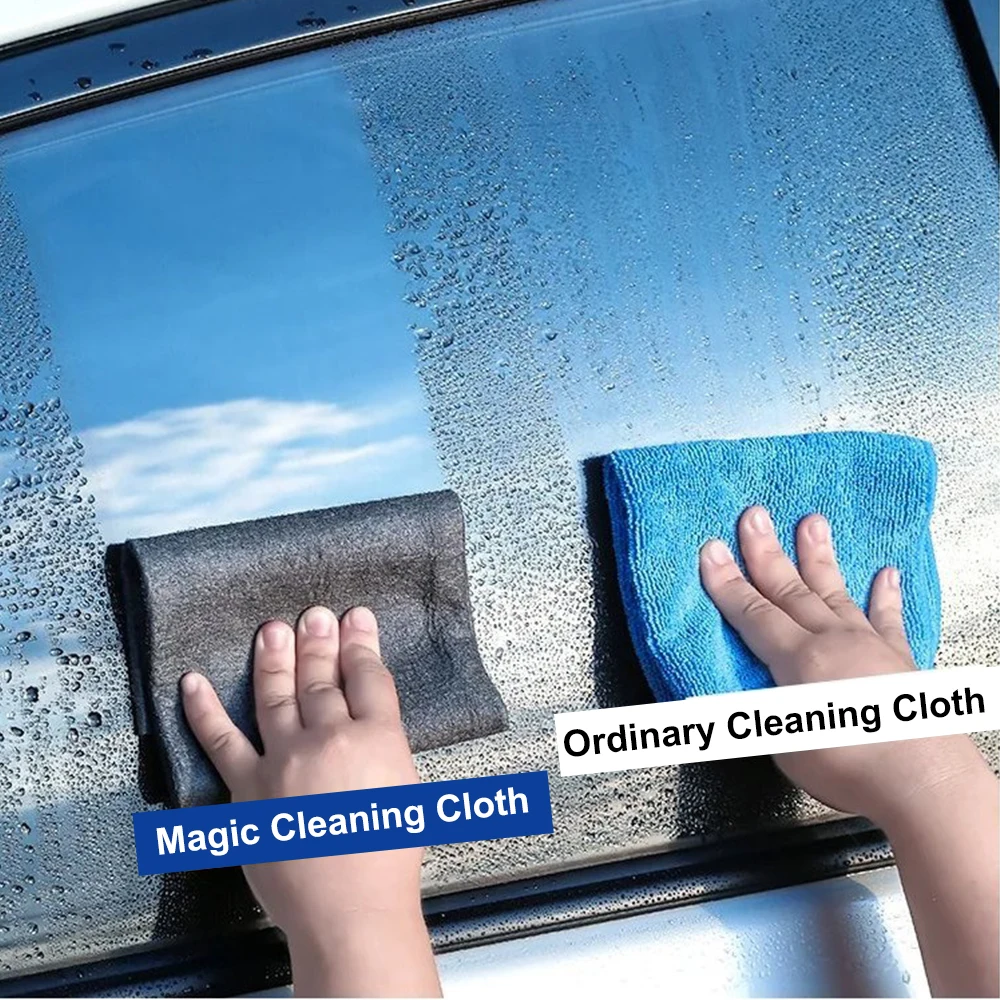 Paño de limpieza mágico más grueso de 30x30cm, paño de microfibra para  limpiar ventanas de vidrio, cocina, hogar, toalla de limpieza, trapos de  limpieza de vidrio grueso - AliExpress