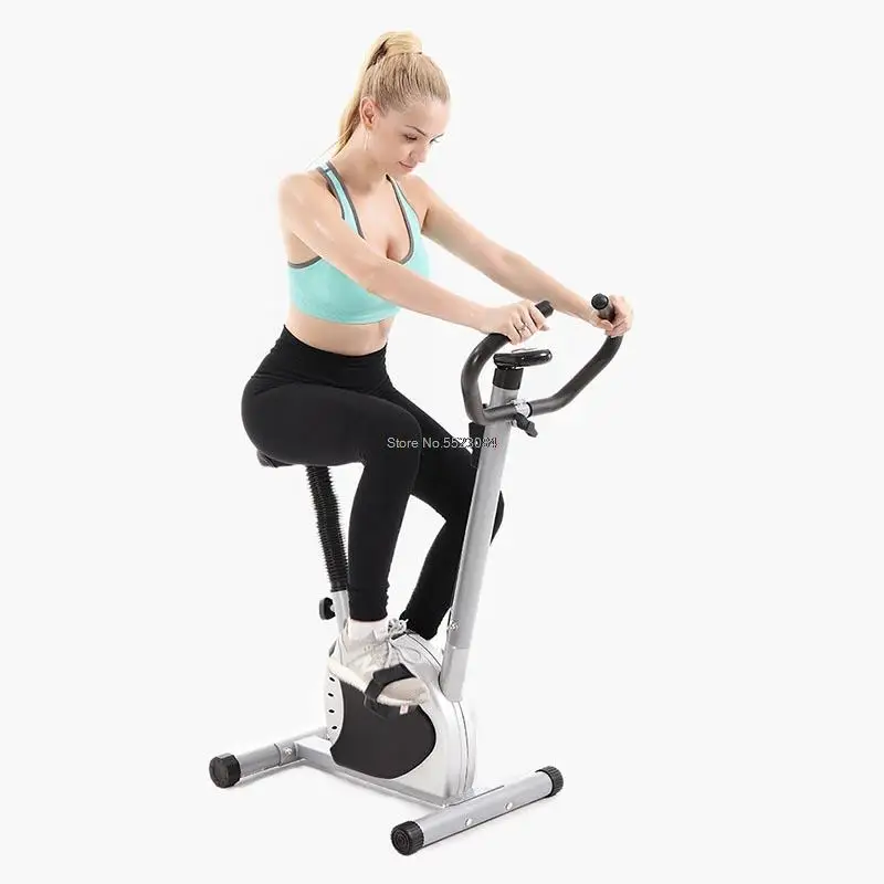Home Indoor Cycling Trainer Stationary Body Building Fitness Equipment LED Display Bicycle Fitness Exercise Bike Cardio Tools