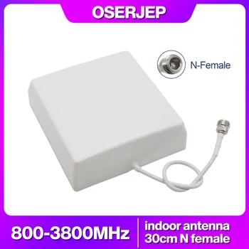 800-3800Mhz GSM 2G 3G 4G 5G Antenna 8dbi 900 1800 2100 Indoor Panel Antenna With N-female Mobile Signal Booster Repeater Antenna