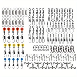 Enhanced Fishing Connector Set with Quick Change Spinners (115pcs)