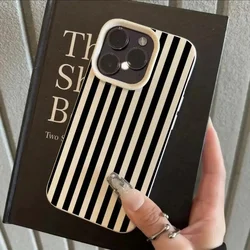 Retro Striped Luxury Leather Texture Phone Case Cover - Reno 8 5G (S21138)