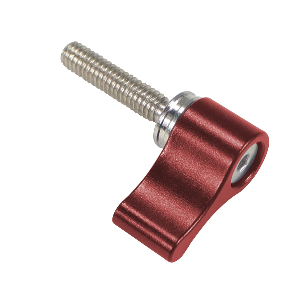 M4 M5 Thread Thumb L/T-shaped Handle Lever Wing Nut Knob Screw for 15mm Rod Support System DSLR Camera Camcorder Tripod Mount