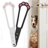 Cat Door Holder Latch Adjustable Dog Door Stopper Elastic Gate Lock Flex Latch Strap Keep Dog Out From Entering Pet Gate Supply 2