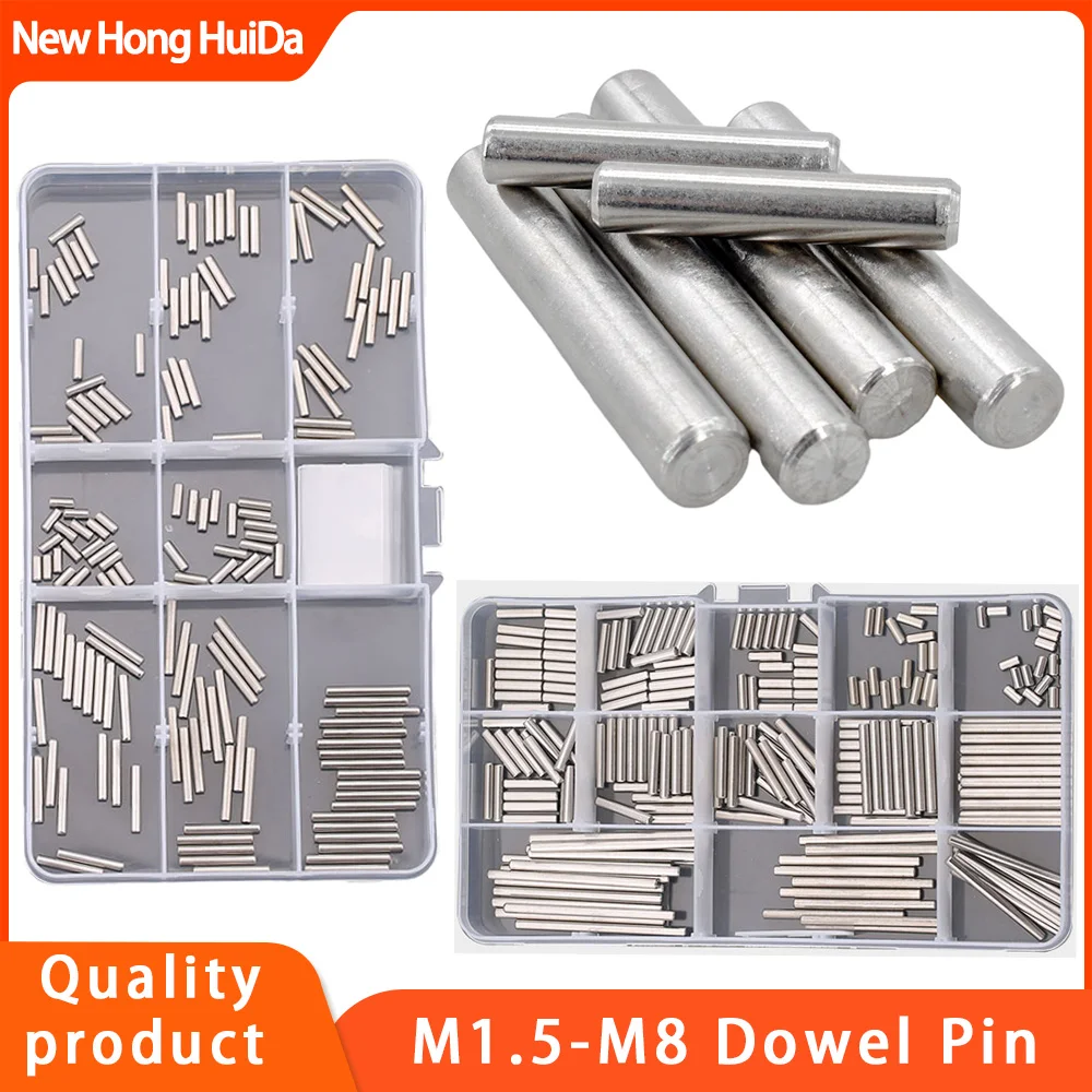 304-Stainless-Steel-Cylindrical-Pin-Locating-Pin-Fixing-Pin-Pin-Set ...