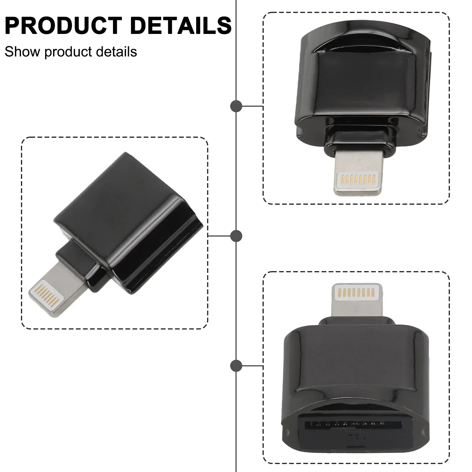 Mini Card Reader Micro TF Card Phone Adapters For IOS Portable OTG Memory Adaptor For IPhone