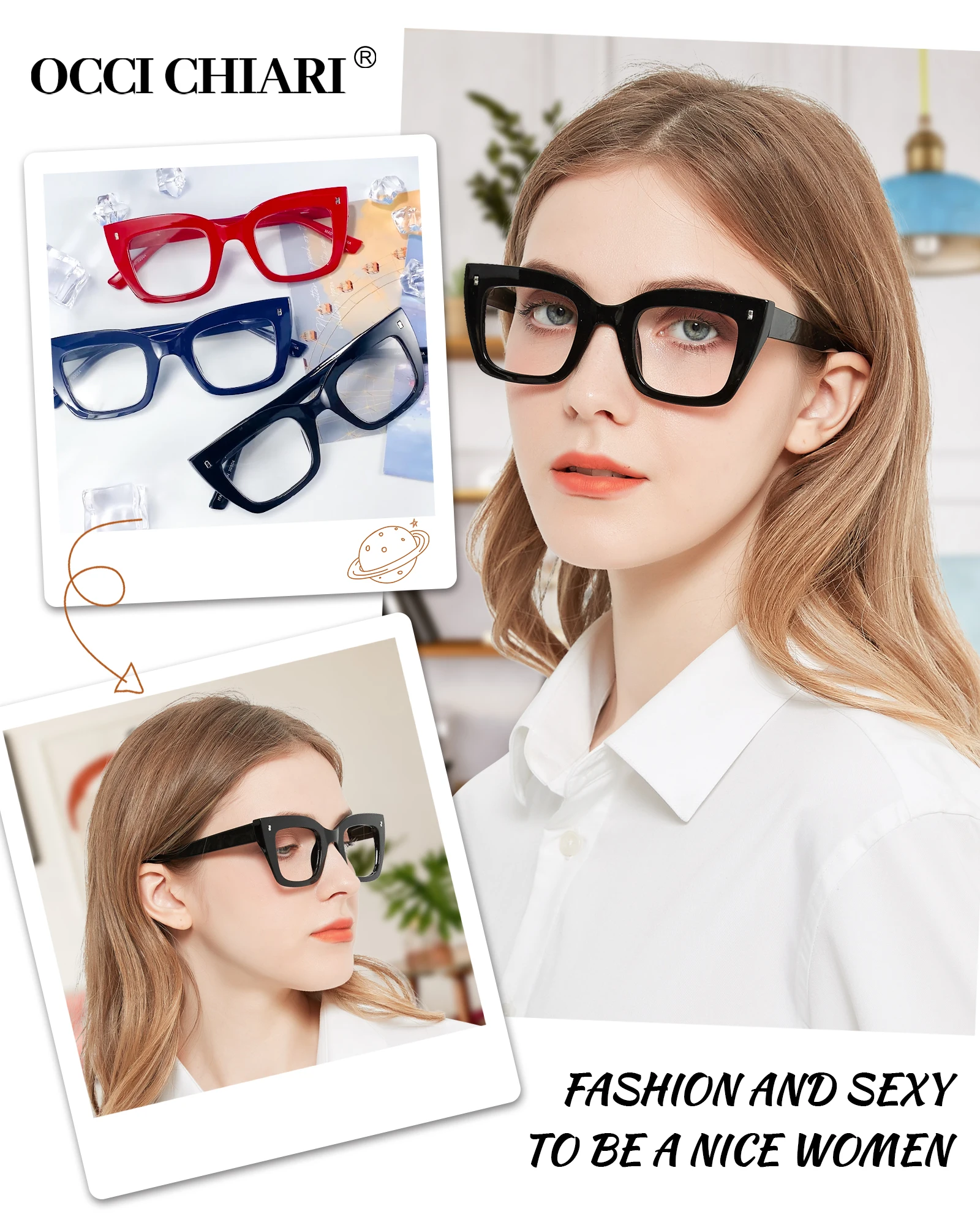 Reading Glasses Women Micro Cat Eye Reading Glasses