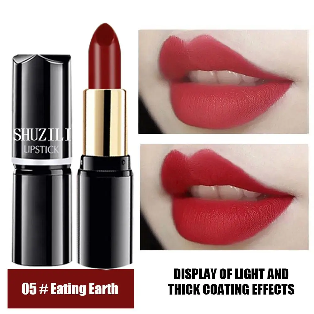 thumbnail image 1 of SHUZILI Moisturizing Lipstick Velvet High Quality Lipsticks Shiny Professional Korean Makeup Cosmetic For Lip Women, 1 of 5