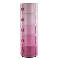Table de oral et Ronde en Plastique Rose pour Chambre à Coucher, Décoration de Salon, Esthétique, Petit Espace, Amolette, Kawaii 6