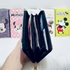 Disney Woman Long Wallet Cartoon Mickey Mouse Coin Bag Cute Minnie PU Leather Girl Card Package Children Holder Clutch 6