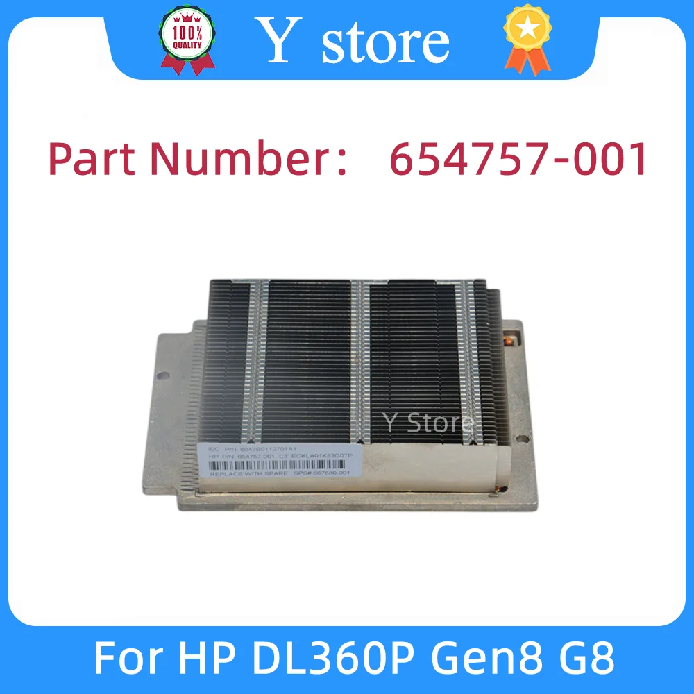 

Y Store Original Server CPU Cooling System Heatsink Heat Sinks Kit For HP DL360P Gen8 G8 654757-001 667880-001