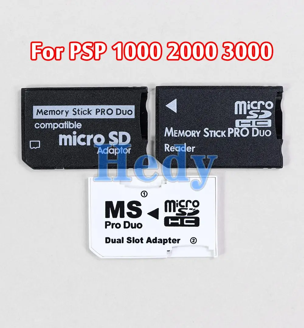 Adaptador Micro SD SDHC TF a Memory Stick MS Pro Duo, tarjeta