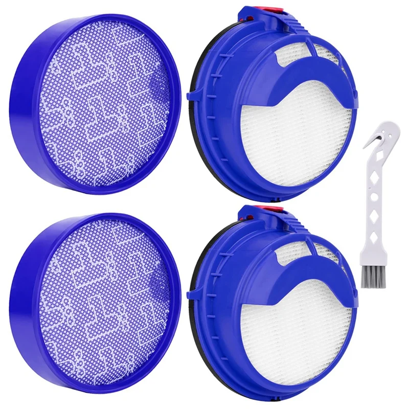 

Сменный фильтр для пылесоса Dyson DC25, 2 фильтра предварительного двигателя и 2 фильтра HEPA