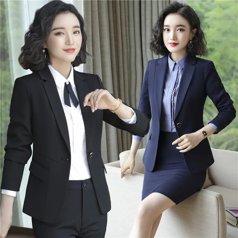 

Suit Female British Style2024New Fall Winter Fashion College Student Interview Business Wear Commuting Tailored Suit Formal Clot