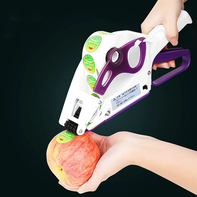 Handheld Manual Labeling Machine Price Label Bar Code Tag Sticker Dispenser Self-adhesive Marking Machine Warehouse Supermarket 5