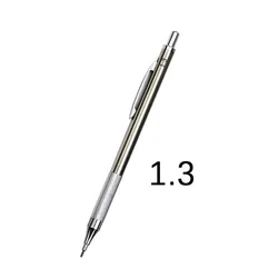 Versatile Metal Mechanical Pencil Set with Refill Erasers (1.3 pen)