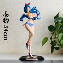 

Anime Statue One Piece GK 34cm Nefeltari Vivi Action Figure Fashion Sexy Girl Collection Anime Figures Pvc Toy Brithday Gift