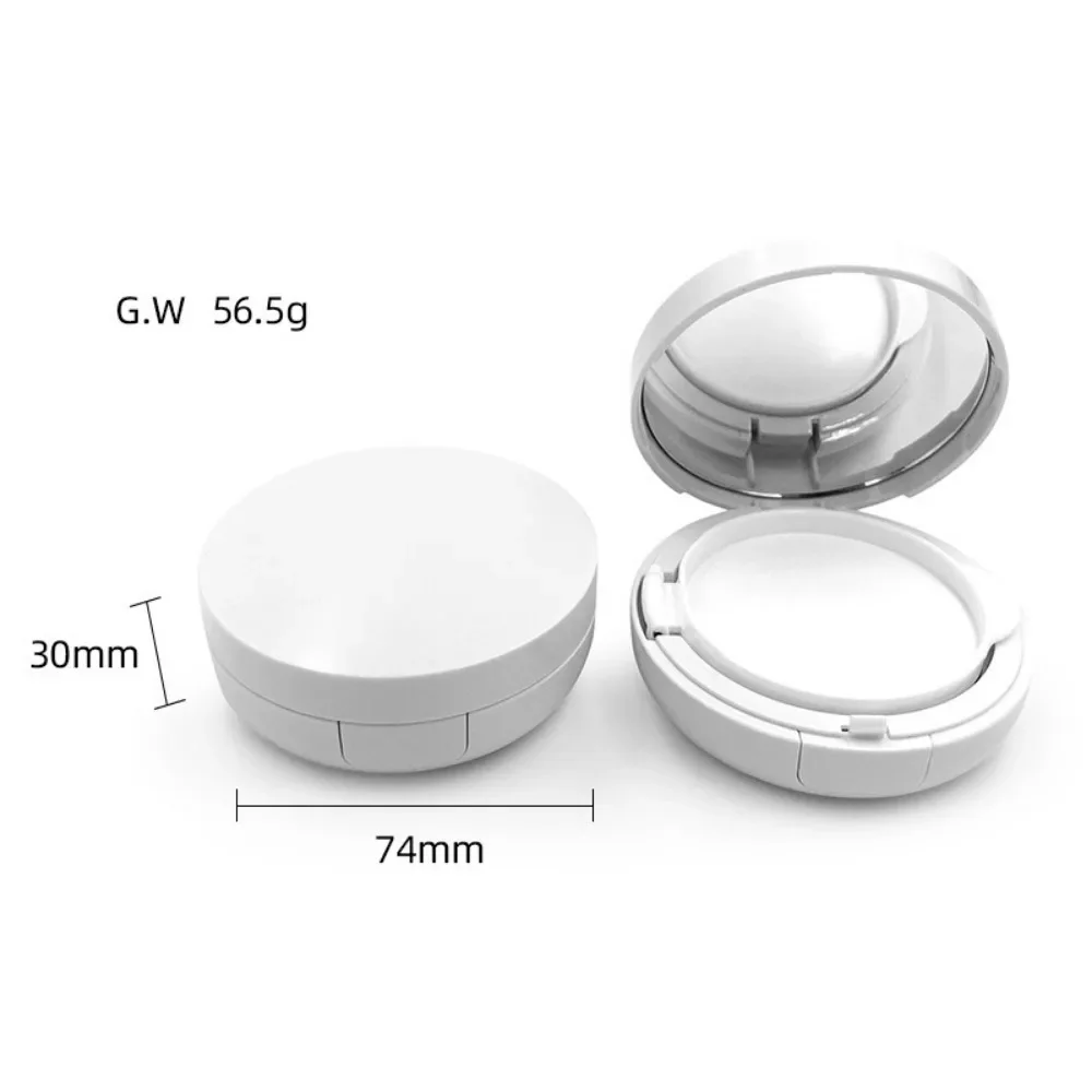 Cosmetic Makeup Case 15g/0.5oz Empty Air Cushion Puff Box Portable Cosmetic Makeup Case Container Powder Sponge Mirror BB Cream Foundation
