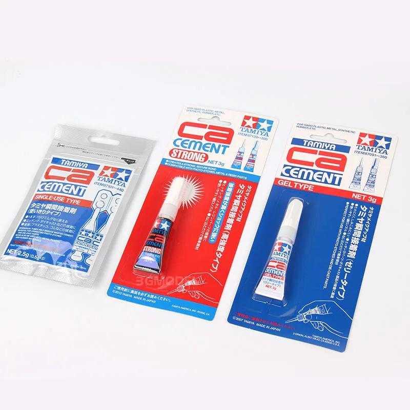 Tamiya 87062 CA Cement (Quick Type)2g For Metal Plastic Model