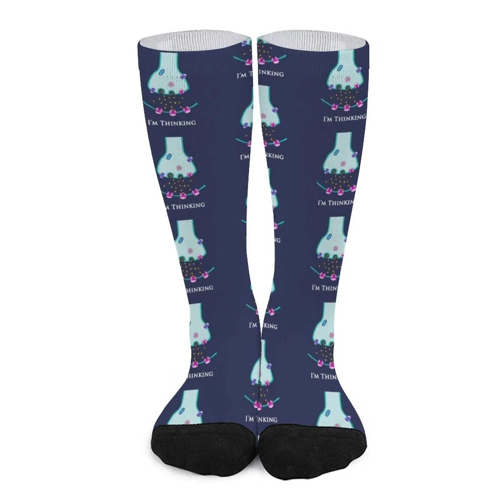 I'm Thinking Synapse - Neuroscience Socks Lots summer Socks Women's prison mike socks anime lots women s socks men s