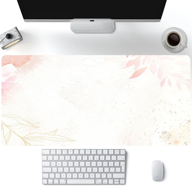 

Mouse Pad Set Memory Foam Ergonomic Keyboard Wrist Rest Extended Desk Non-Slip Waterproof for Office