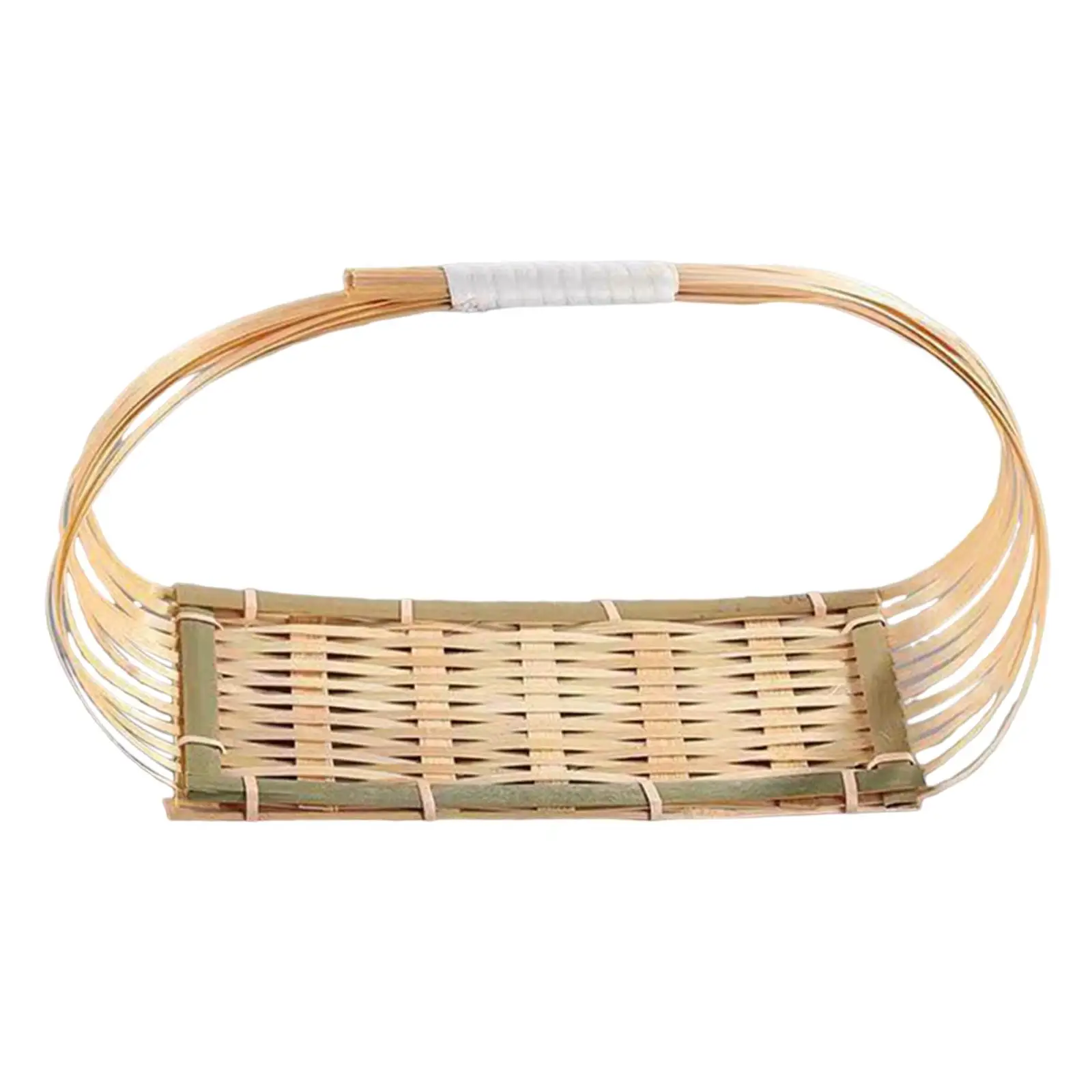 다기능 짠 과일 바구니, 장식 대나무 바구니, 레스토랑 빵 디저트 커피 호텔 서빙용