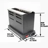 220V EU Portable Mini Charcoal Stove 800W Electric Burner Hotplate Furnace Home Kitchen Dorm RV Travel Cooking Appliances 6