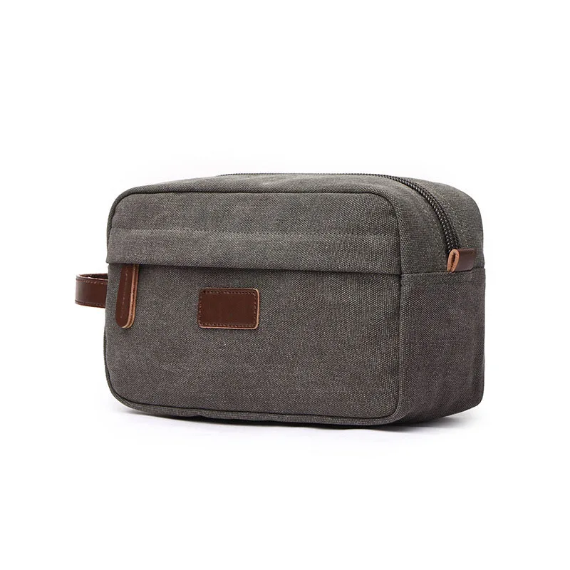 Men Canvas Travel Toiletry Bag Women Cosmetic Makeup Beauty Necessaries Bag Waterproof Dopp Kit Shaving Organizer makeup organizer washing supplies storage bag cosmetic bag storage bag cosmetic storage bag toiletry bag makeup bag cosmetic case product storage bag