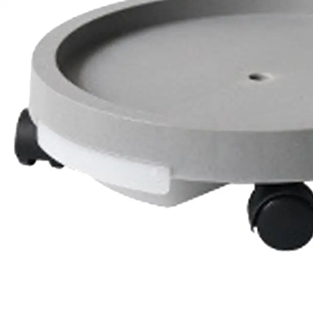 Nehéz Virágcserepek Tálca Kerekekkel Kerek Virágtartály Magas Csapágy Tároló Ültetvényes