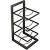 Adjustable Pot Rack Organizer, Kitchen Stainless Steel Pot Storage Rack ,Multi-Layer Household Pot and Pan Organzier for Kitchen 6