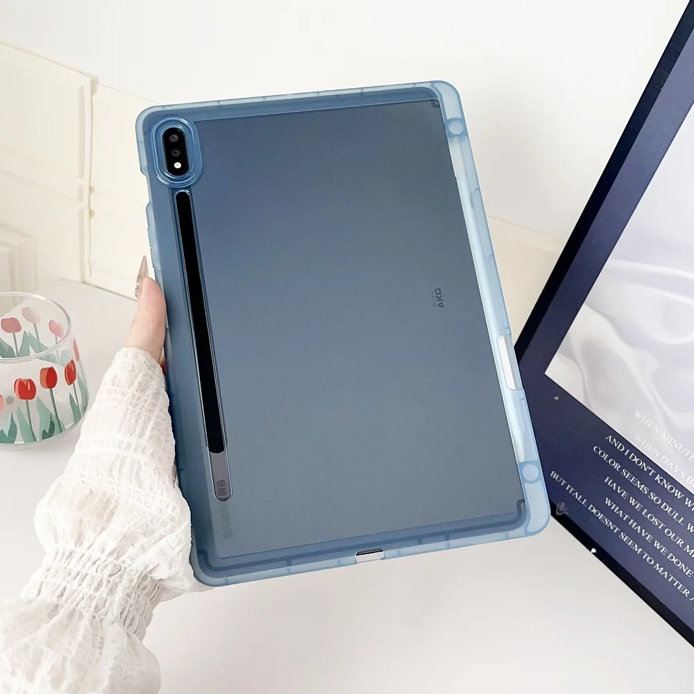 Ultimate Tablet Case with Pencil Holder - Sleek TPU Back Cover